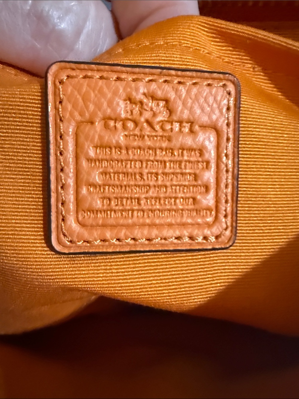 Coach East West Pop Up Pouch Crossbody - Picture 8 of 9